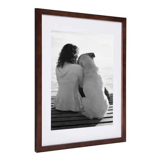 Kate and Laurel Gallery 14" x 18" Picture Frames with 11" x 14" Mat
